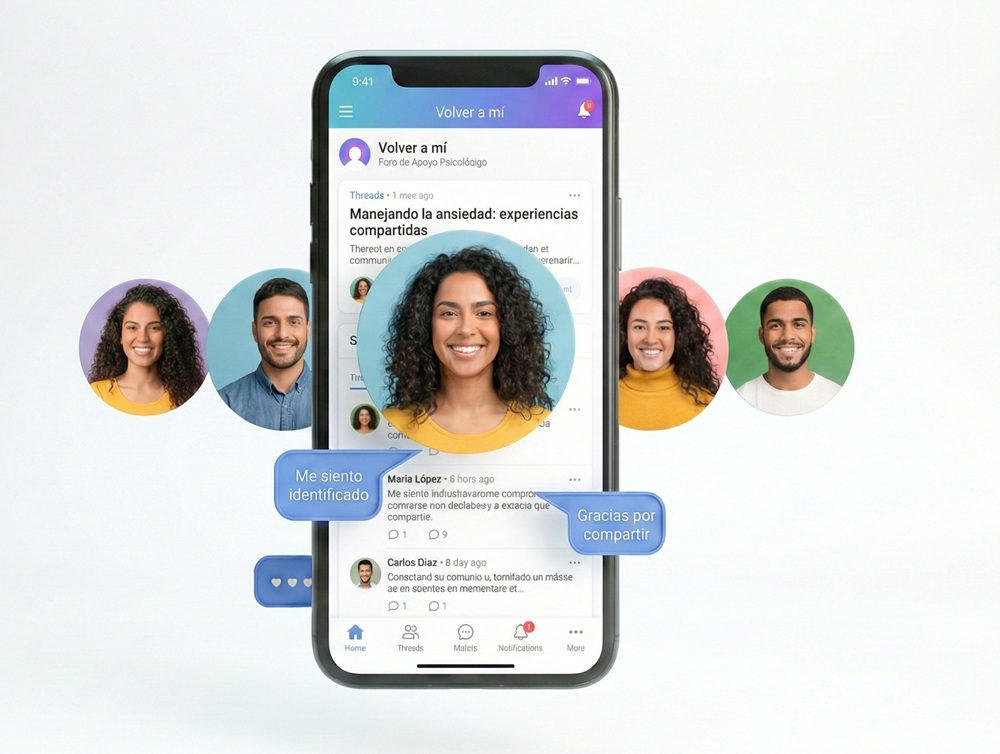 Aplicación Volver a mí